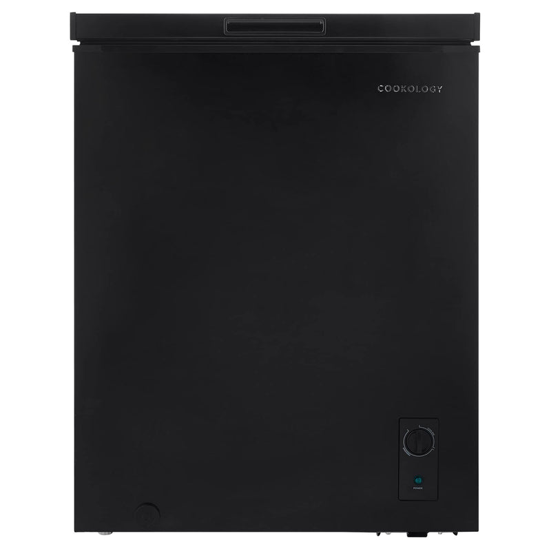 Cookology CCFZ142BK 142L Chest Freezer, Black, 4 Star Rating