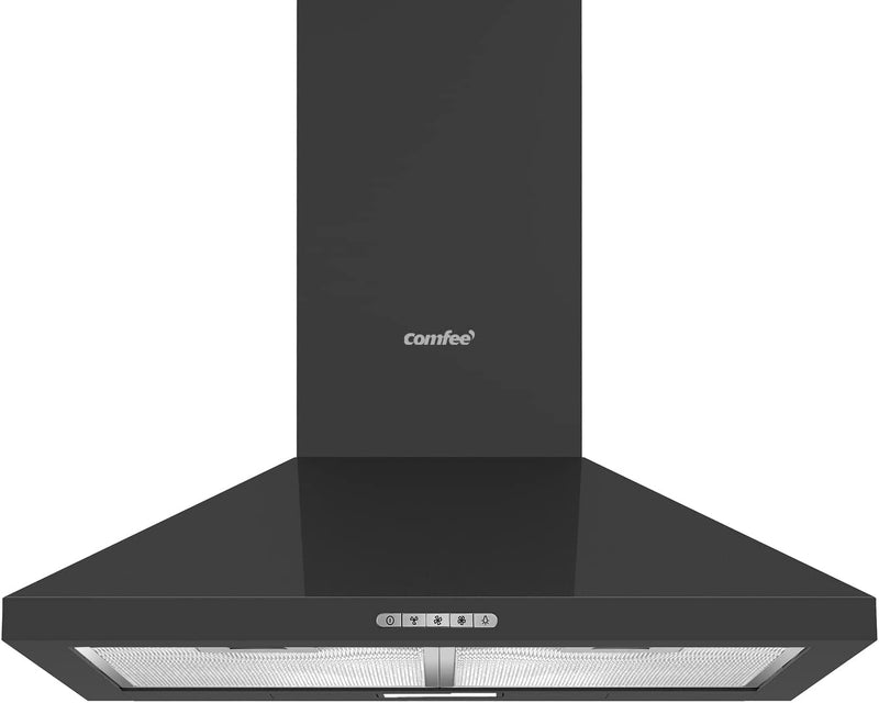 COMFEE' 60cm Chimney Cooker Hood PYRA17B-60 Wall Mounted Range Hood