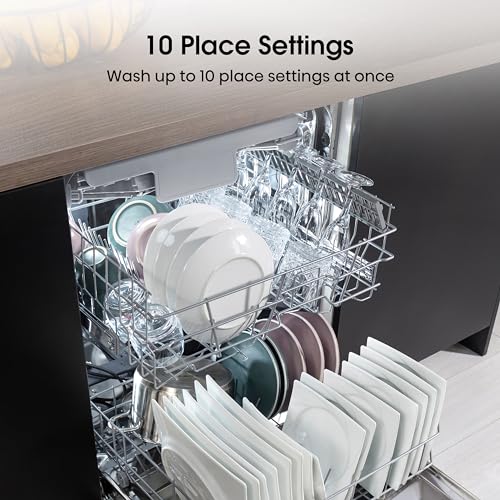 Hisense HS523E15WUK Slimline 10 Places Free Standing Dishwasher White