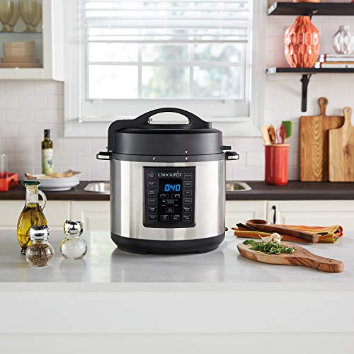 Crockpot Express 12-in-1 Multi-Cooker, 5.6L, Stainless Steel