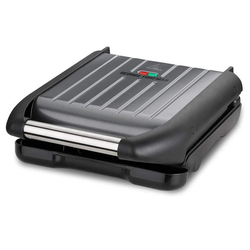 George Foreman Large Steel Grill - Grey, 1850W