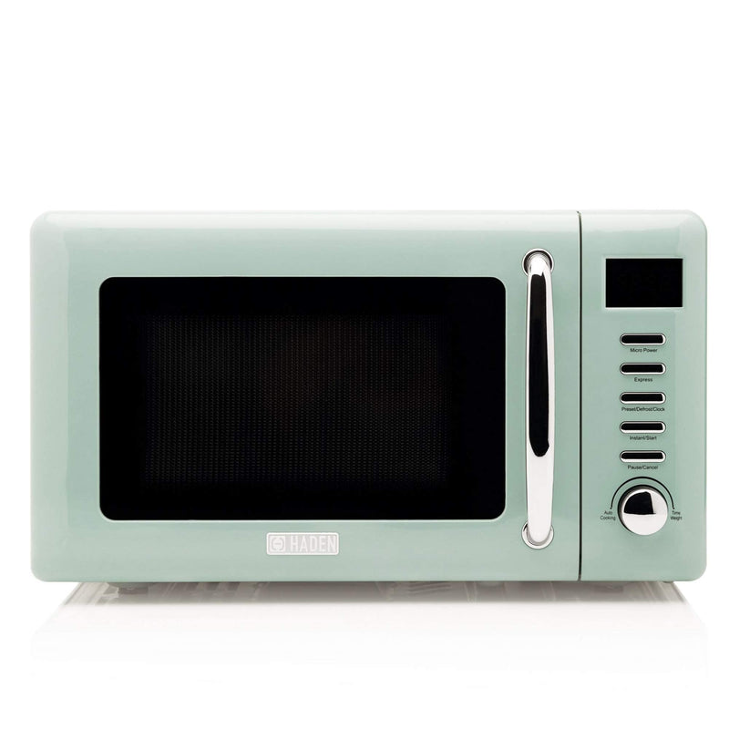 Haden Cotswold Sage Green Microwave - 20L Capacity - 800W