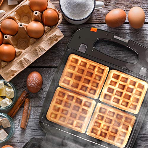 Duronic SWM60 Snack Maker - Waffle Iron, Panini Press