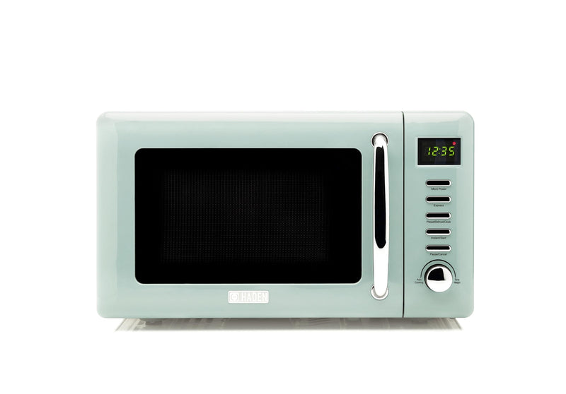 Haden Cotswold Sage Green Microwave - 20L Capacity - 800W