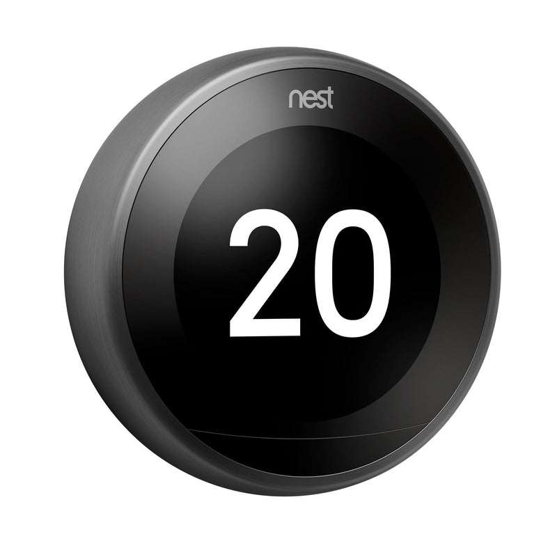 Google Nest Learning Thermostat 3rd Gen - Stainless Steel