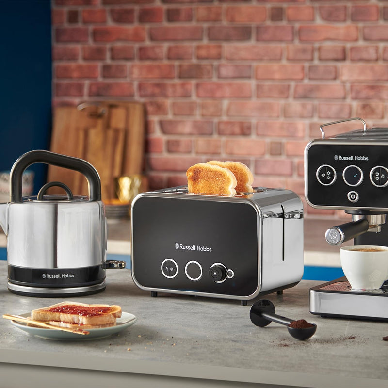 Russell Hobbs 2 Slice Distinctions Toaster: Stainless Steel