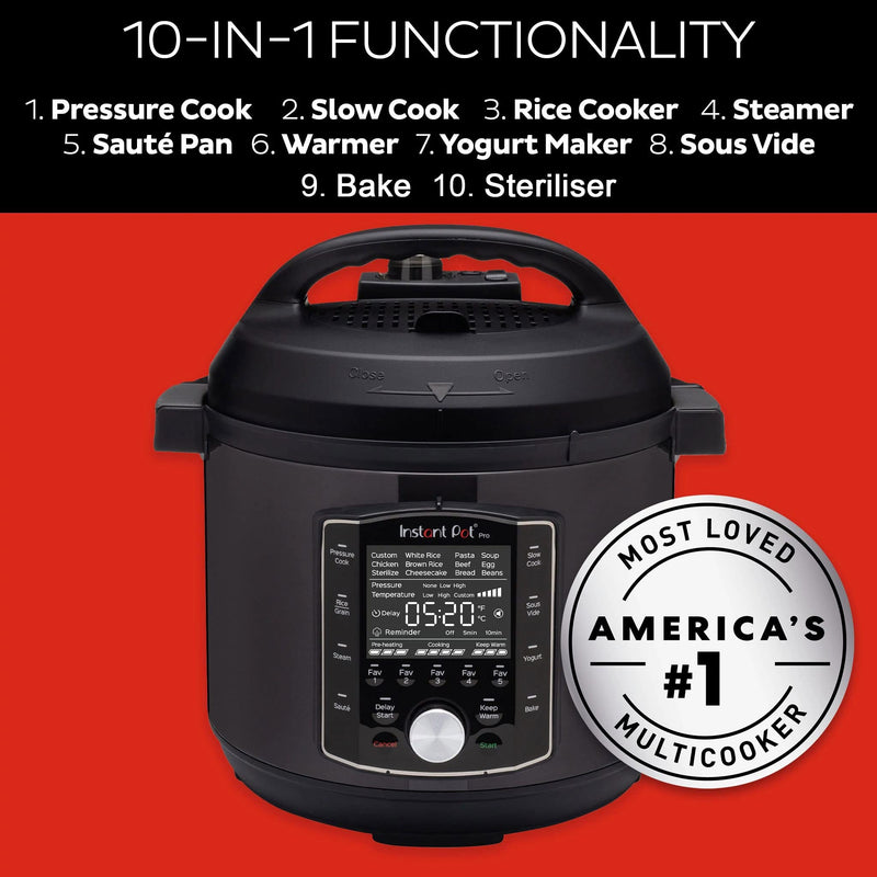 Instant Pot Pro Plus Multi-Cooker, 5.7L, Wifi Controlled