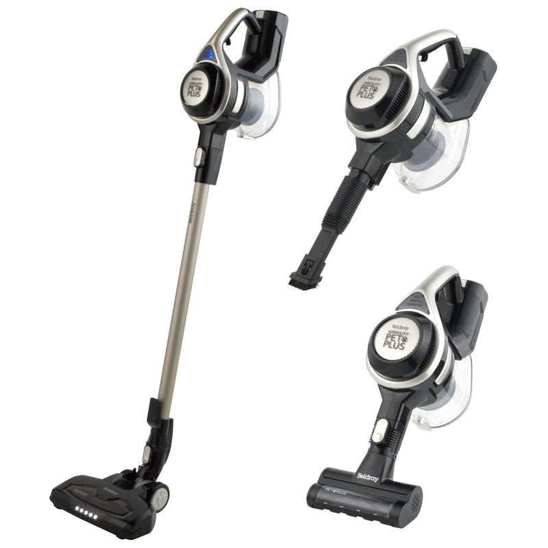 Beldray Airgility+ Cordless Stick Vacuum: 22.2V Battery