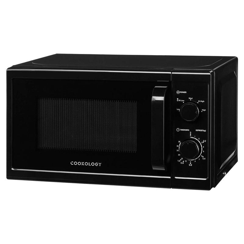 Cookology CMAFS20LSL Freestanding Microwave, 800W, Silver