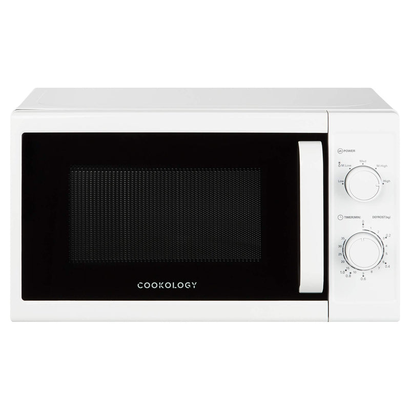 Cookology CMAFS20LSL Freestanding Microwave, 800W, Silver