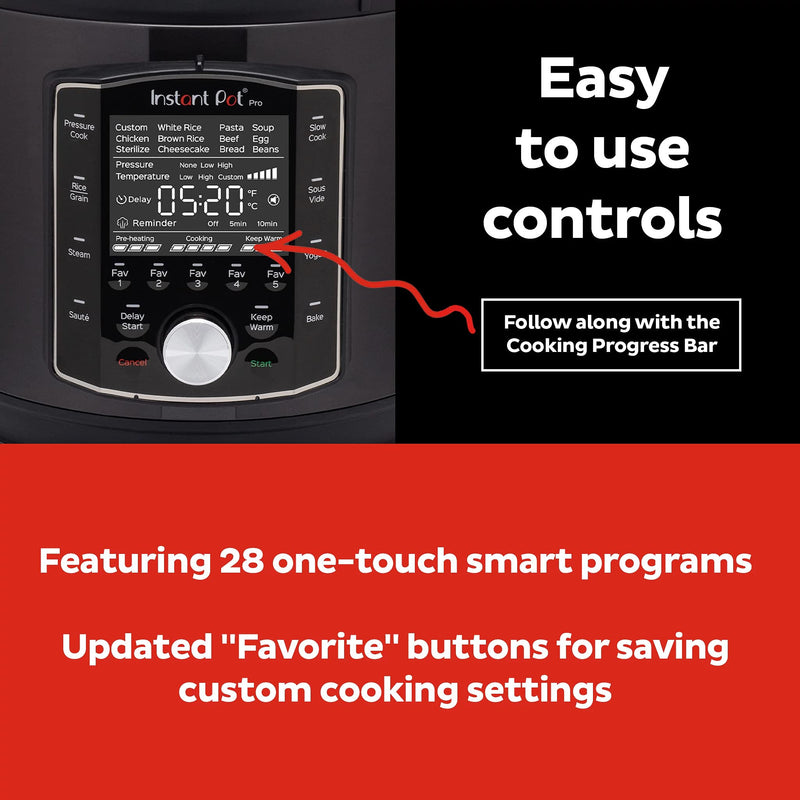 Instant Pot Pro Plus Multi-Cooker, 5.7L, Wifi Controlled