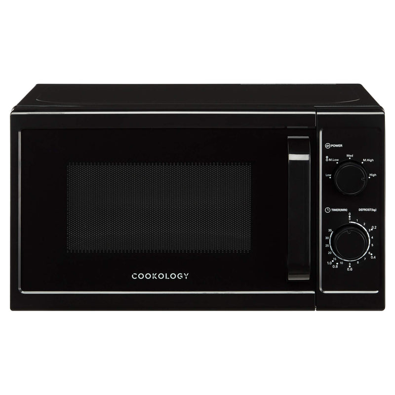 Cookology CMAFS20LSL Freestanding Microwave, 800W, Silver