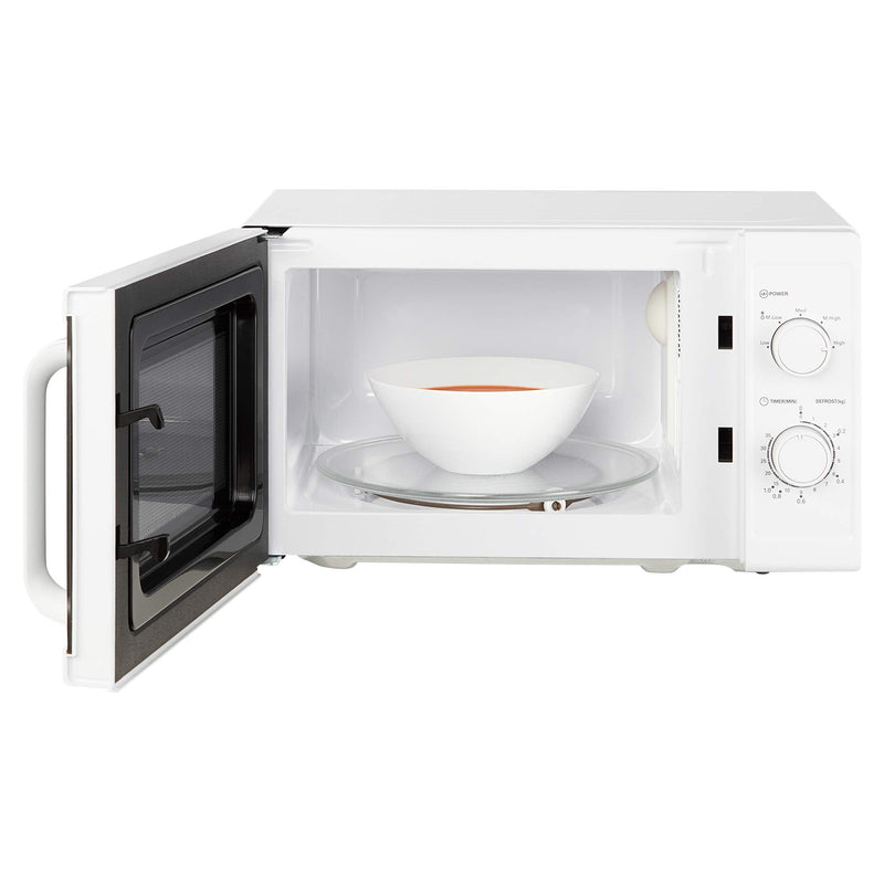 Cookology CMAFS20LSL Freestanding Microwave, 800W, Silver