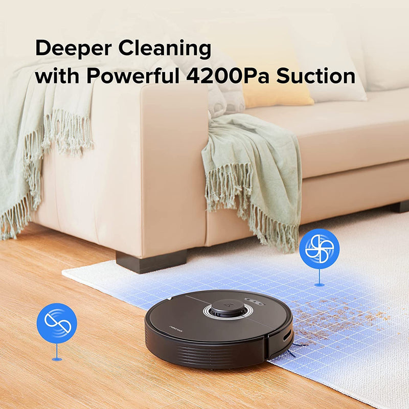 Roborock Q7 Max+ Robot Vacuum: Hands-Free Cleaning, 4200Pa Suction