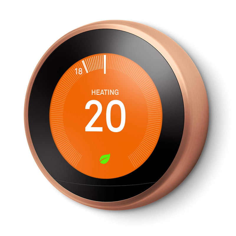 Google Nest Learning Thermostat 3rd Gen - Stainless Steel