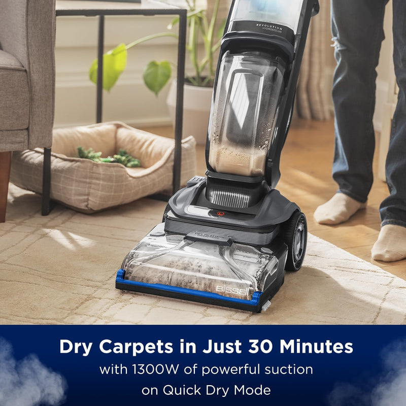 BISSELL Revolution HydroSteam Carpet Cleaner 3.7L Tank