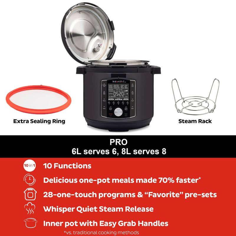 Instant Pot Pro Plus Multi-Cooker, 5.7L, Wifi Controlled