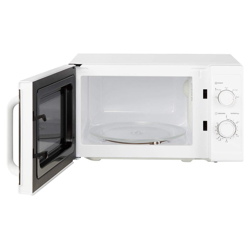 Cookology CMAFS20LSL Freestanding Microwave, 800W, Silver