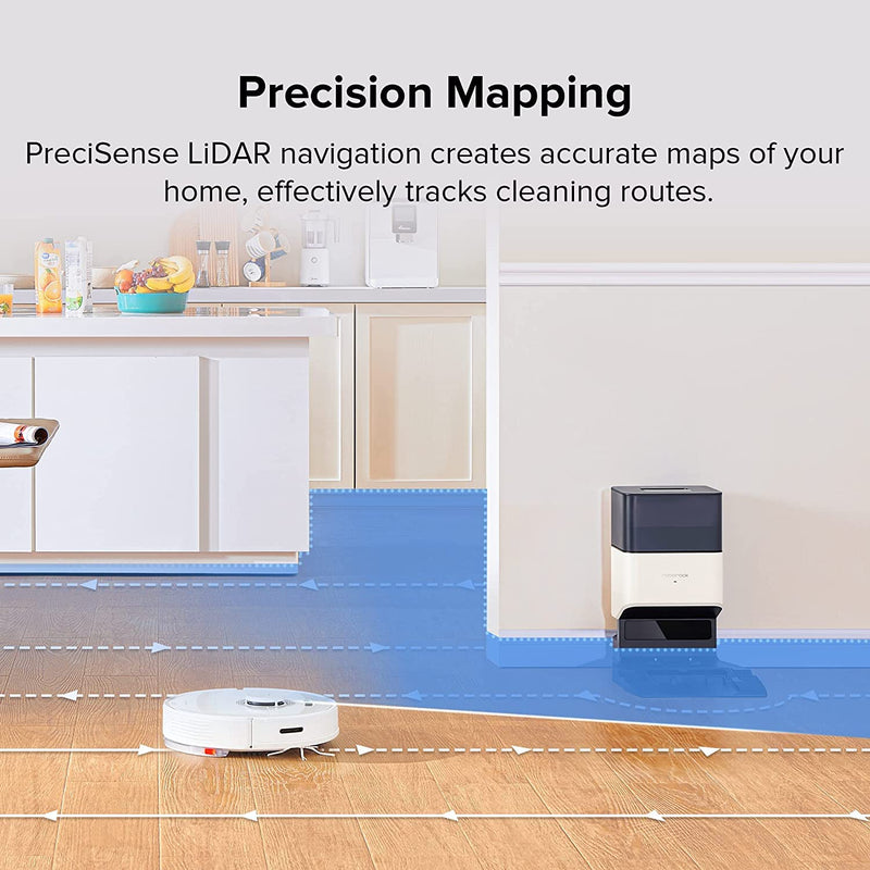 Roborock Q7 Max+ Robotic Vacuum: Hands-Free Cleaning, 4200Pa Suction