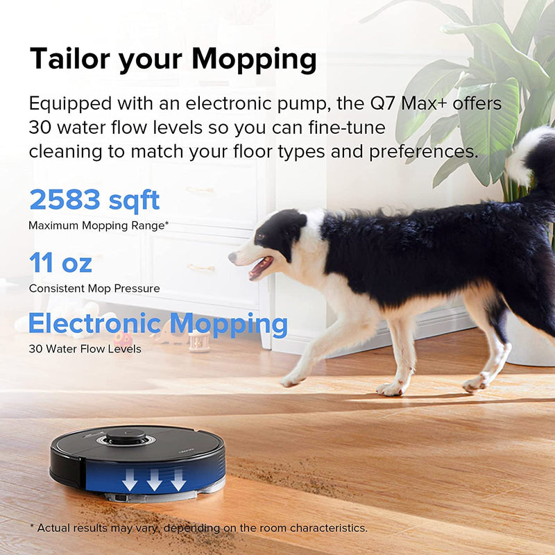 Roborock Q7 Max+ Robot Vacuum: Hands-Free Cleaning, 4200Pa Suction