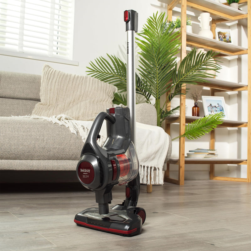 Beldray Airgility+ Cordless Stick Vacuum: 22.2V Battery