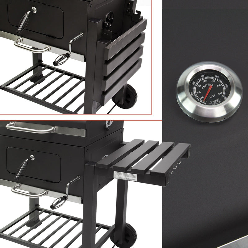 Tepro Toronto Click Charcoal Barbecue - Stainless Steel