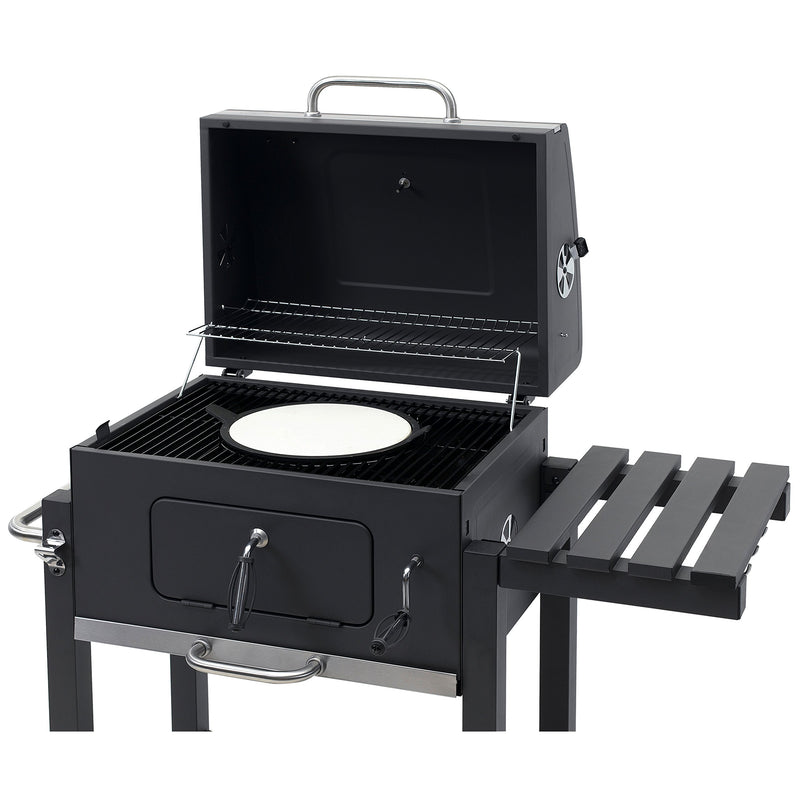 Tepro Toronto Click Charcoal Barbecue - Stainless Steel