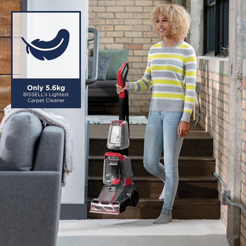 BISSELL PowerClean Carpet Cleaner: Compact & Lightweight