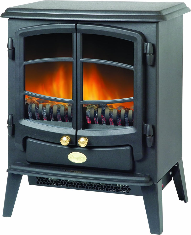 Dimplex Tango Electric Stove, Matte Black Free Standing, LED Flame