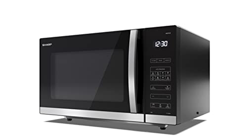 Sharp Compact 20L 800W Digital Microwave with 1050W Grill - Black