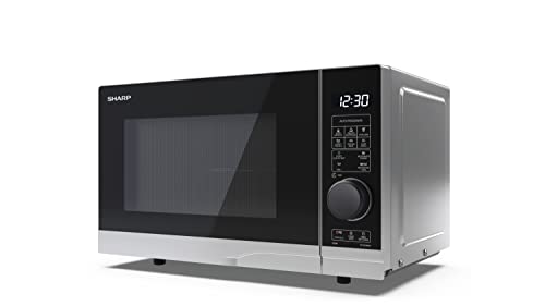 Sharp 25L Digital Combo Microwave - 900W, 1200W Grill, Silver