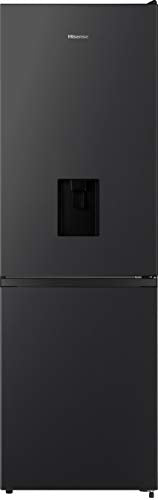 Hisense RB327N4WWE 55cm Fridge Freezer, 251L, Non-plumbed Dispenser