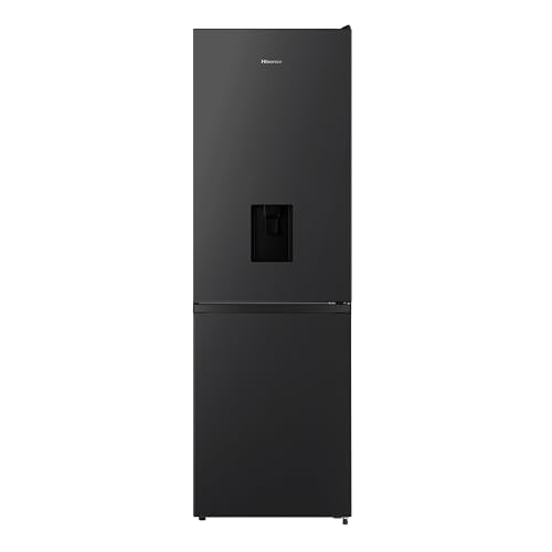 Hisense RB327N4WWE 55cm Fridge Freezer, 251L, Non-plumbed Dispenser