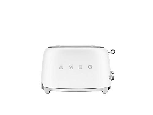 Smeg TSF01CRUK Retro Style 2 Slice Toaster - Cream