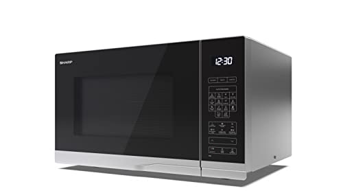 Sharp 25L Digital Combo Microwave - 900W, 1200W Grill, Silver