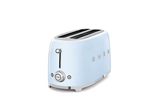 Smeg TSF01CRUK Retro Style 2 Slice Toaster - Cream