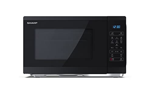 Sharp Compact 20L Microwave: 800W, 11 Power Levels, Defrost, LED Light