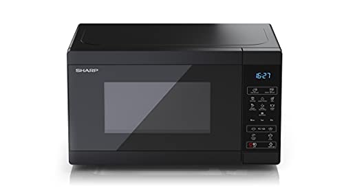 Sharp Compact 20L Microwave: 800W, 11 Power Levels, Defrost, LED Light