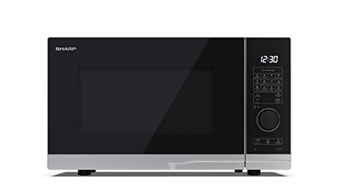 Sharp 25L Digital Combo Microwave - 900W, 1200W Grill, Silver