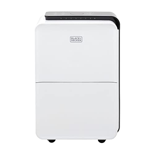 BLACK+DECKER 20L Dehumidifier | 4-in-1 | LED Display | White