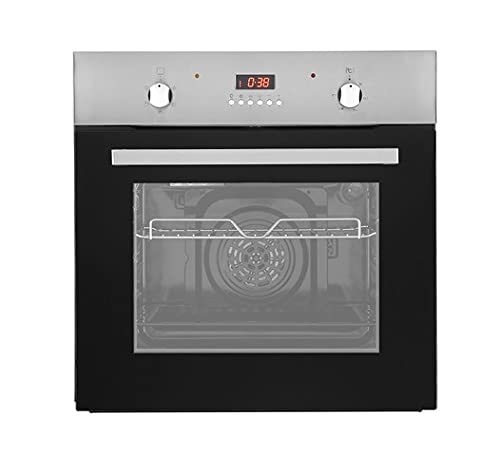 Cookology FOD60BK Built-in Electric True Fan Oven, Black