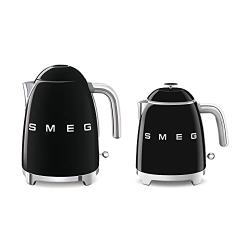 Smeg KLF03BLUK Retro Style Kettle - Black