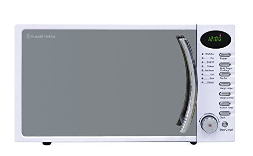 Russell Hobbs RHM1714B 17L Black Digital Microwave: Timer, Defrost