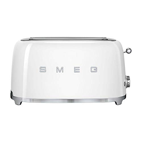 Smeg TSF01CRUK Retro Style 2 Slice Toaster - Cream