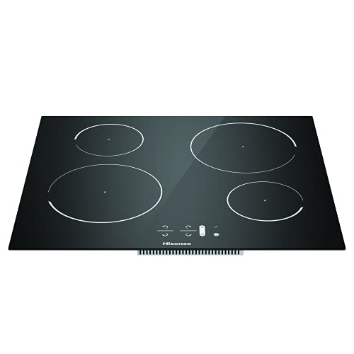 Hisense HI6401BSC Built-in Induction Hob, Black, 7200W