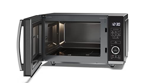 Sharp Compact 20L 800W Digital Microwave with 1050W Grill - Black