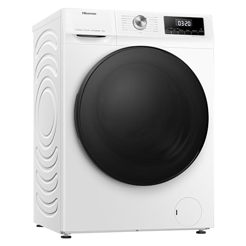 Hisense WFQA1014EVJM 10kg Freestanding Washing Machine - White