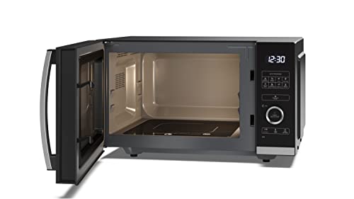 Sharp Compact 20L 800W Digital Microwave with 1050W Grill - Black