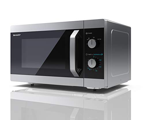 Sharp Compact 20L Microwave: 800W, 11 Power Levels, Defrost, LED Light