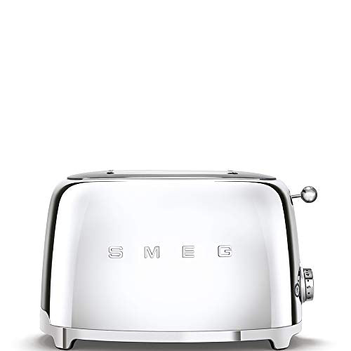 Smeg TSF01CRUK Retro Style 2 Slice Toaster - Cream